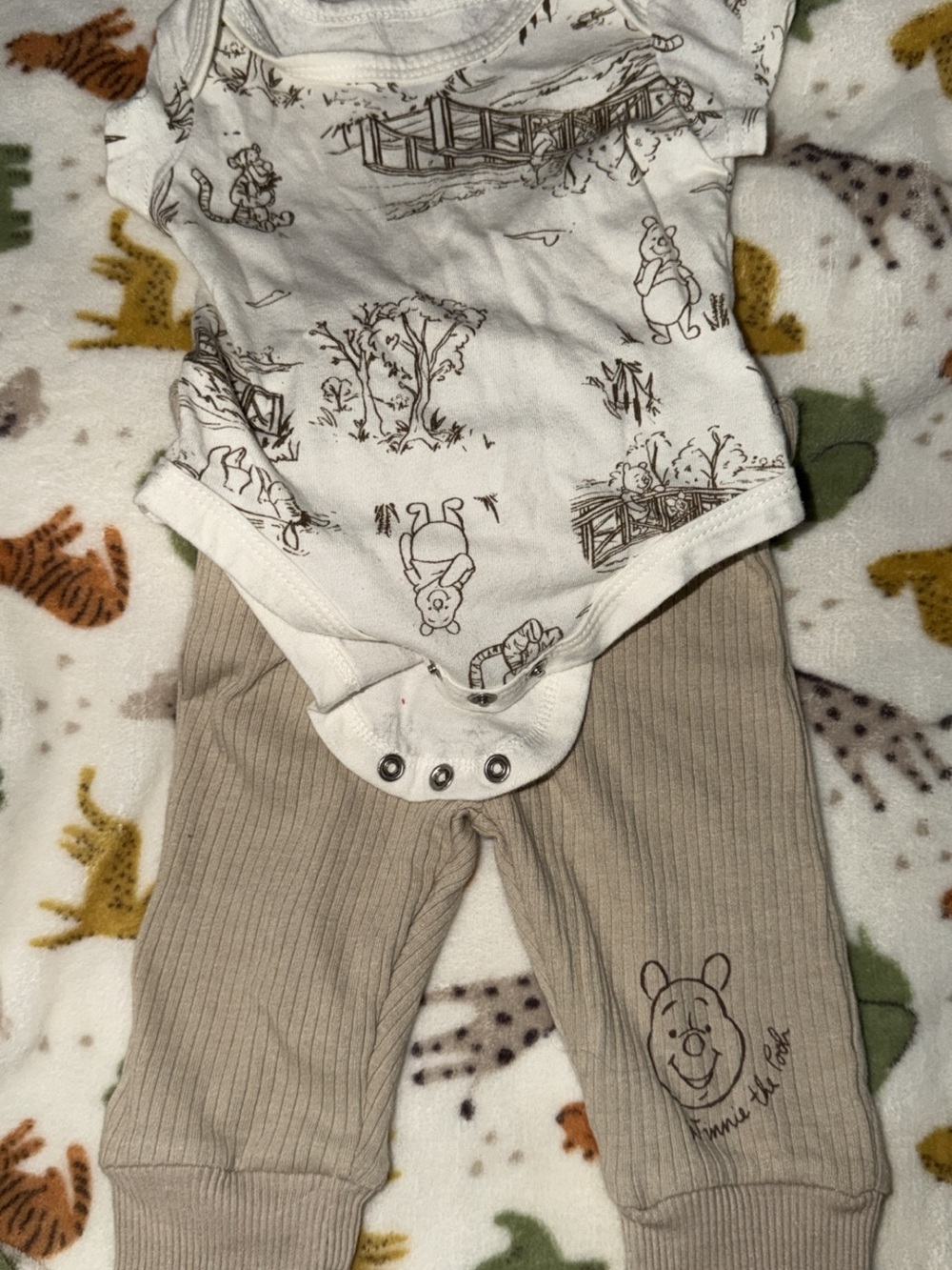 Disney Baby Winnie the Pooh 2-Piece Outfit Set NB